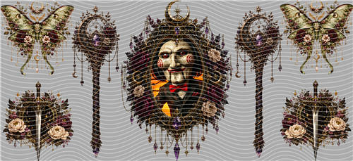 16oz Halloween-J 1019